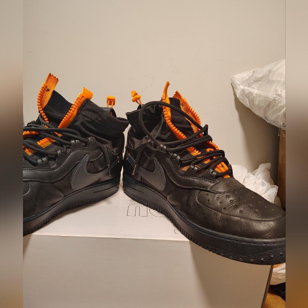 Size 14 - Gore-Tex x Nike Air Force 1 WTR Boot. High The 10TH Read (Below) - Picture 10 of 13